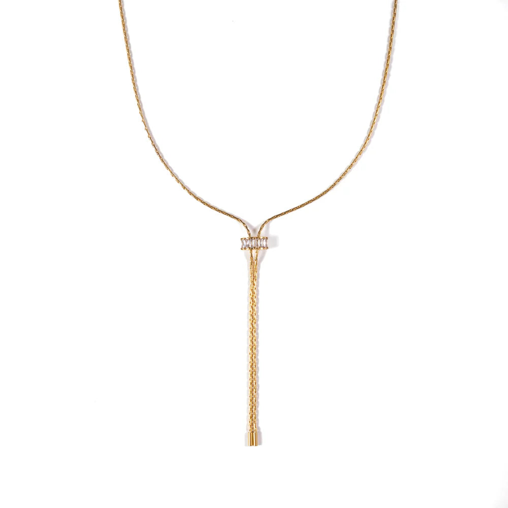 Brenda Grands Lariat Necklace