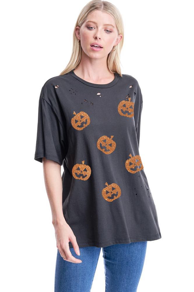 Glittered Pumpkin