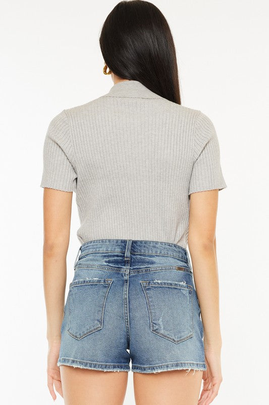 Curvy High Rise Short