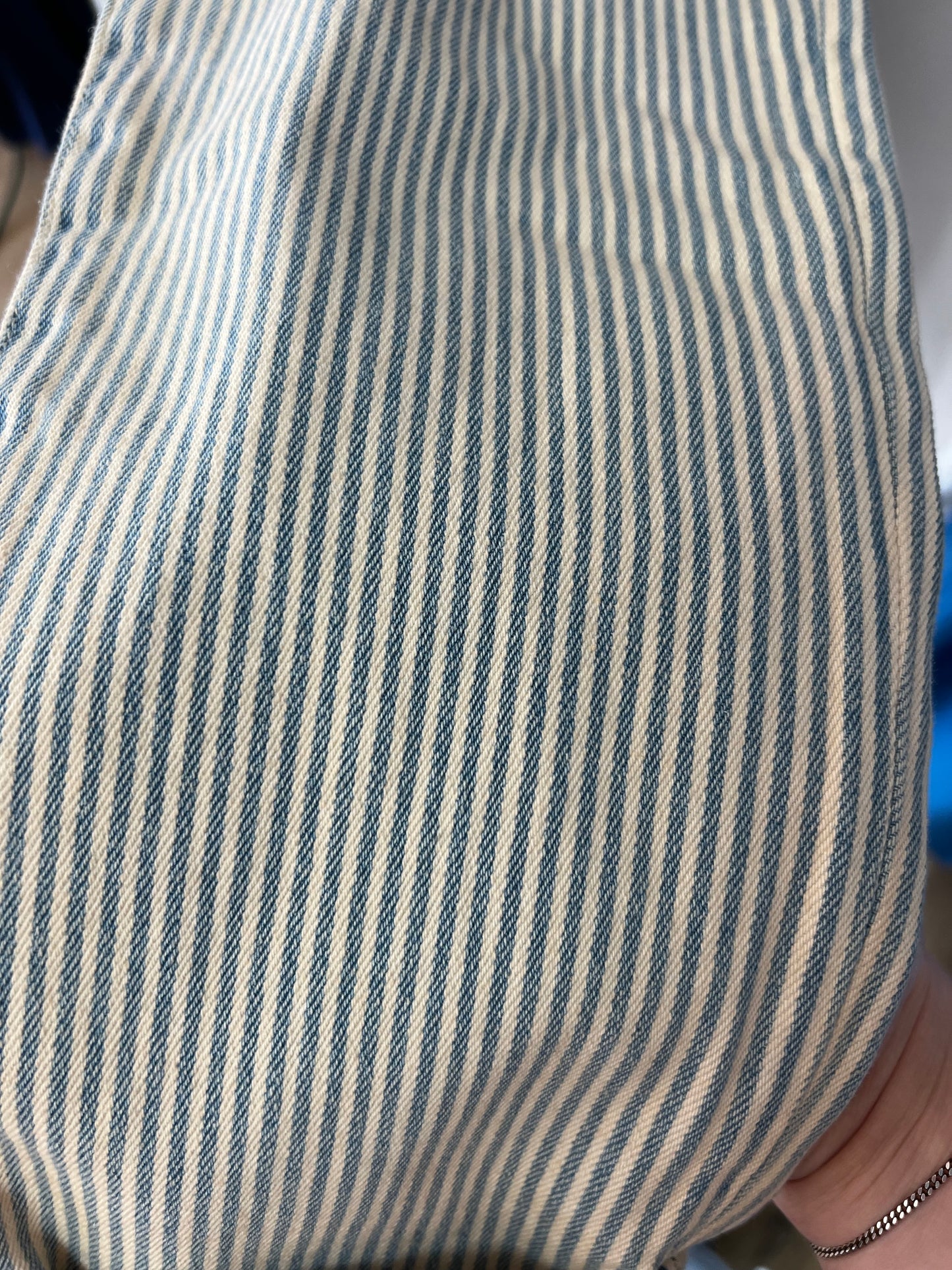 Striped Mom Jean