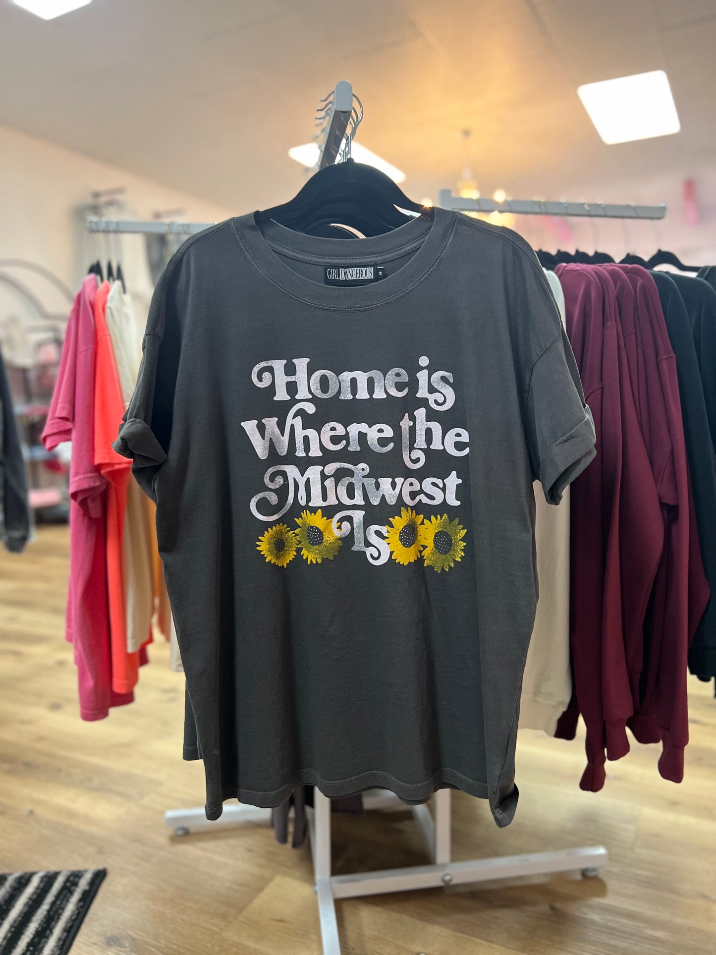 Home Is Where The Midwest Is Vintage Tee