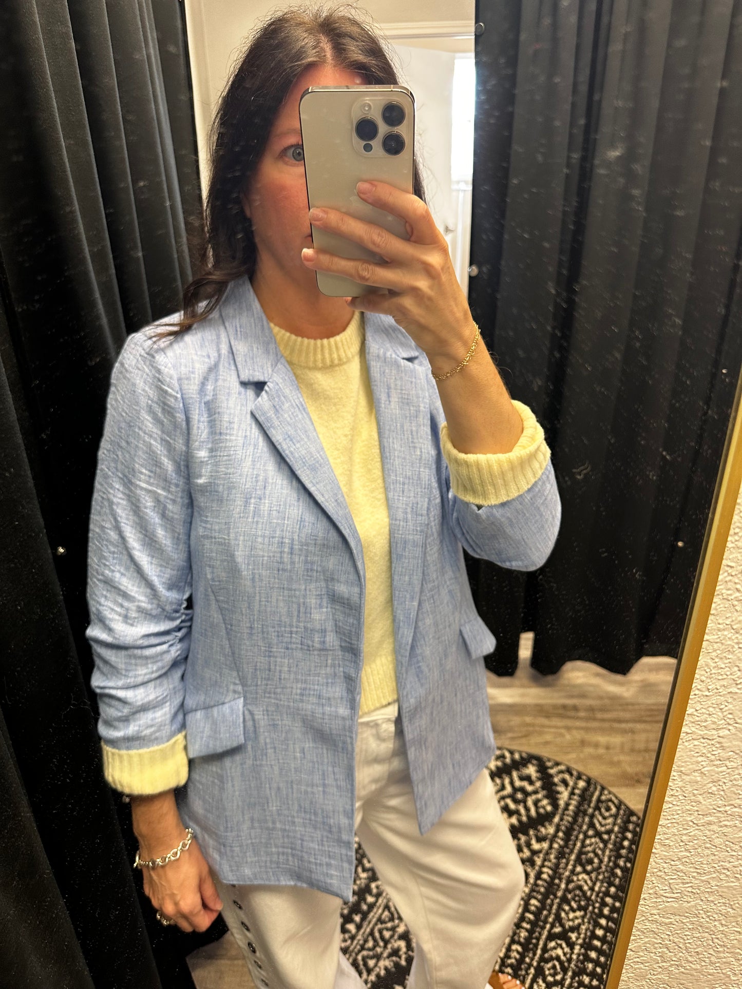 Chambray Blazer