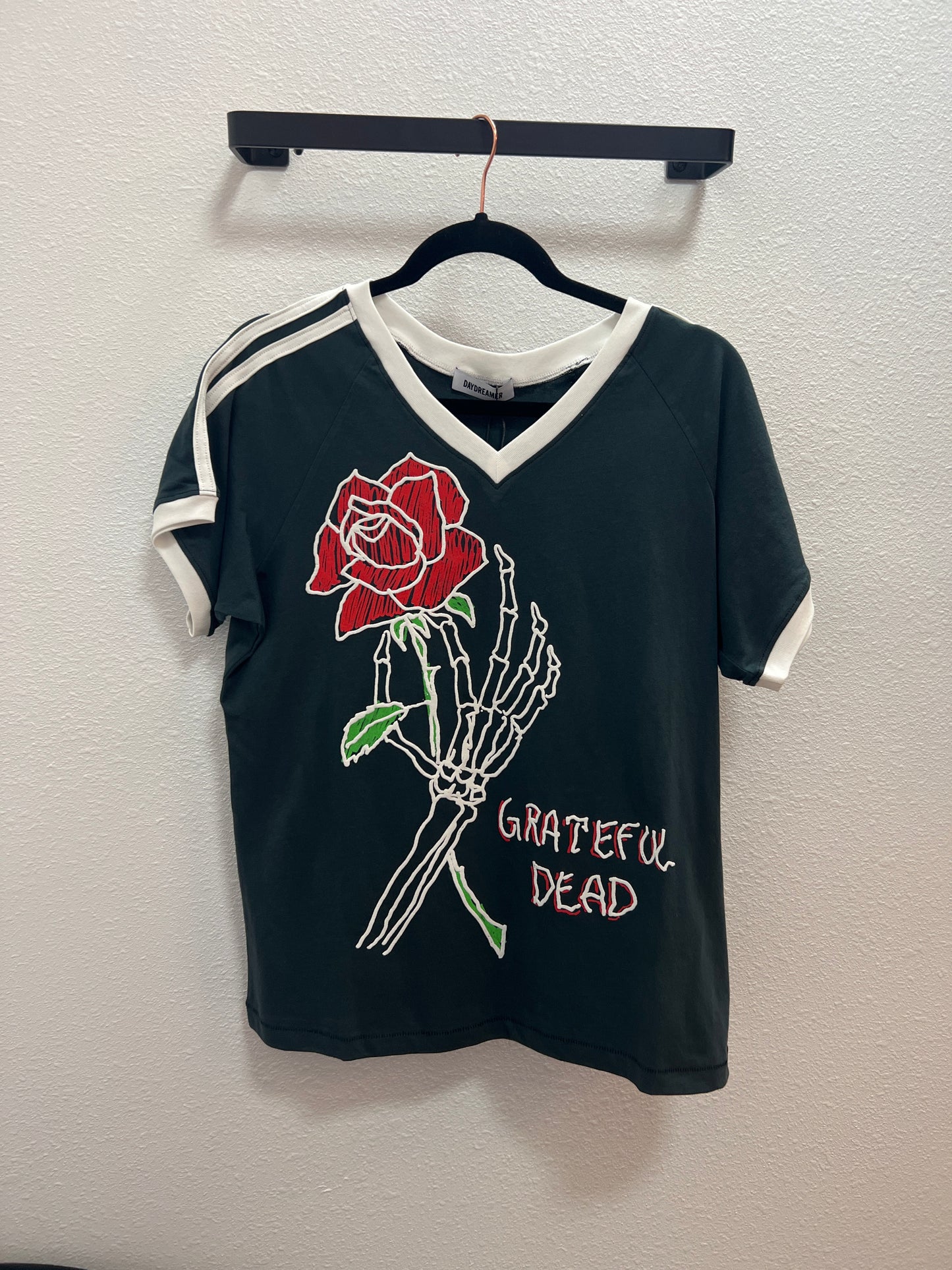 Grateful Dead Skeleton Rose Club Tee