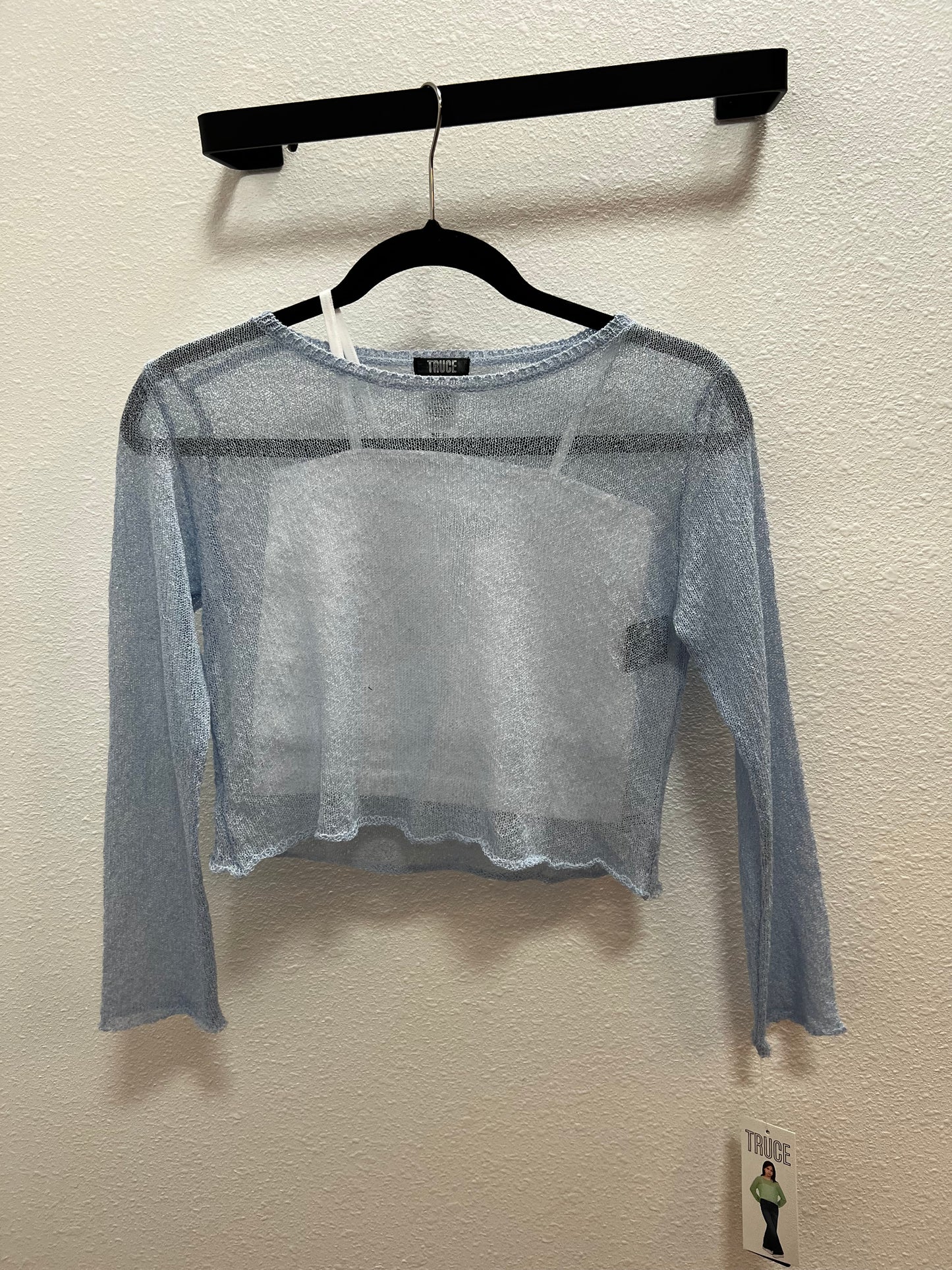 Girls Loose Knit Top with Tank