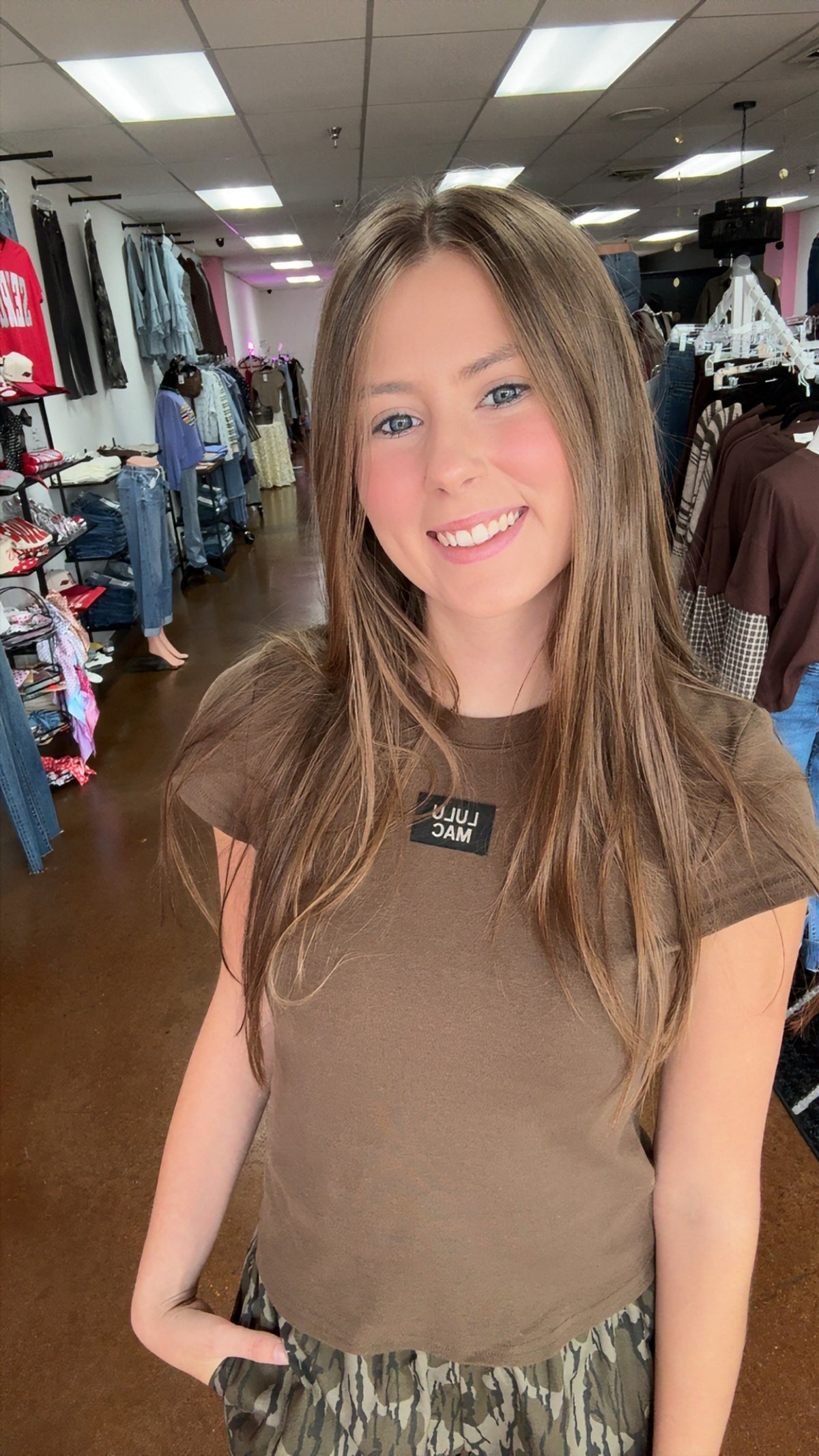 Baby Doll Top Dark Olive
