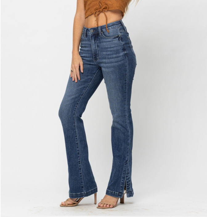 HW Control Top w/ SS Hemmed Slit Boot
