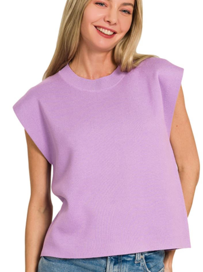 Lavender Sweater Vest