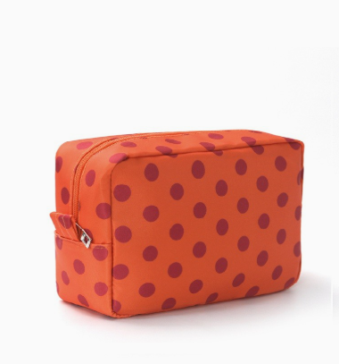 Polka Dot Cosmetic Travel Pouch