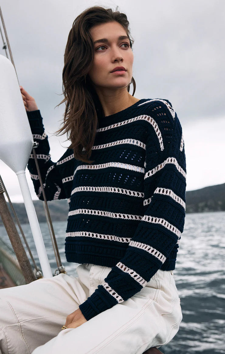 Estero Stripe Sweater Eclipse