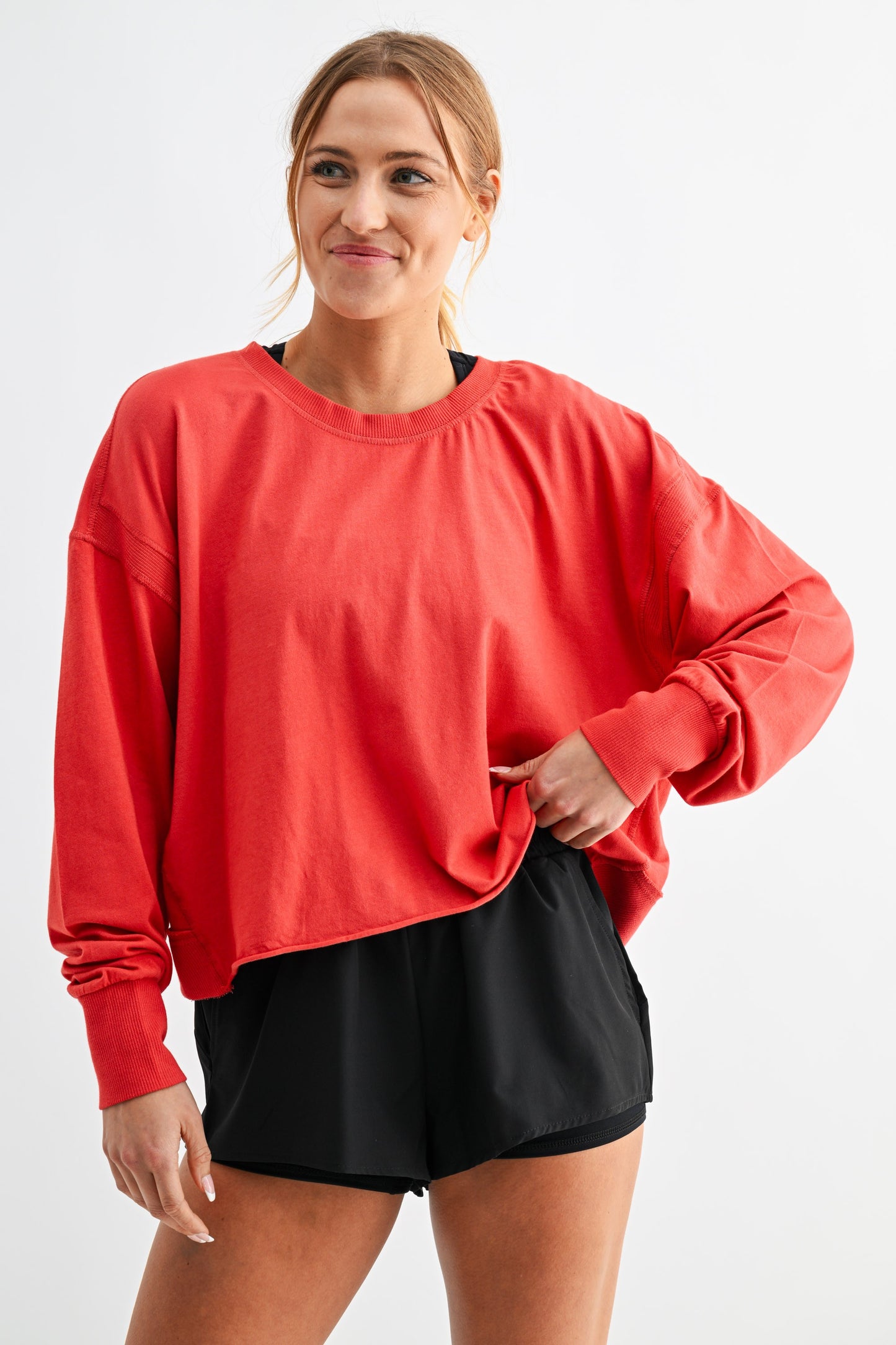 Crescent Open Back Top