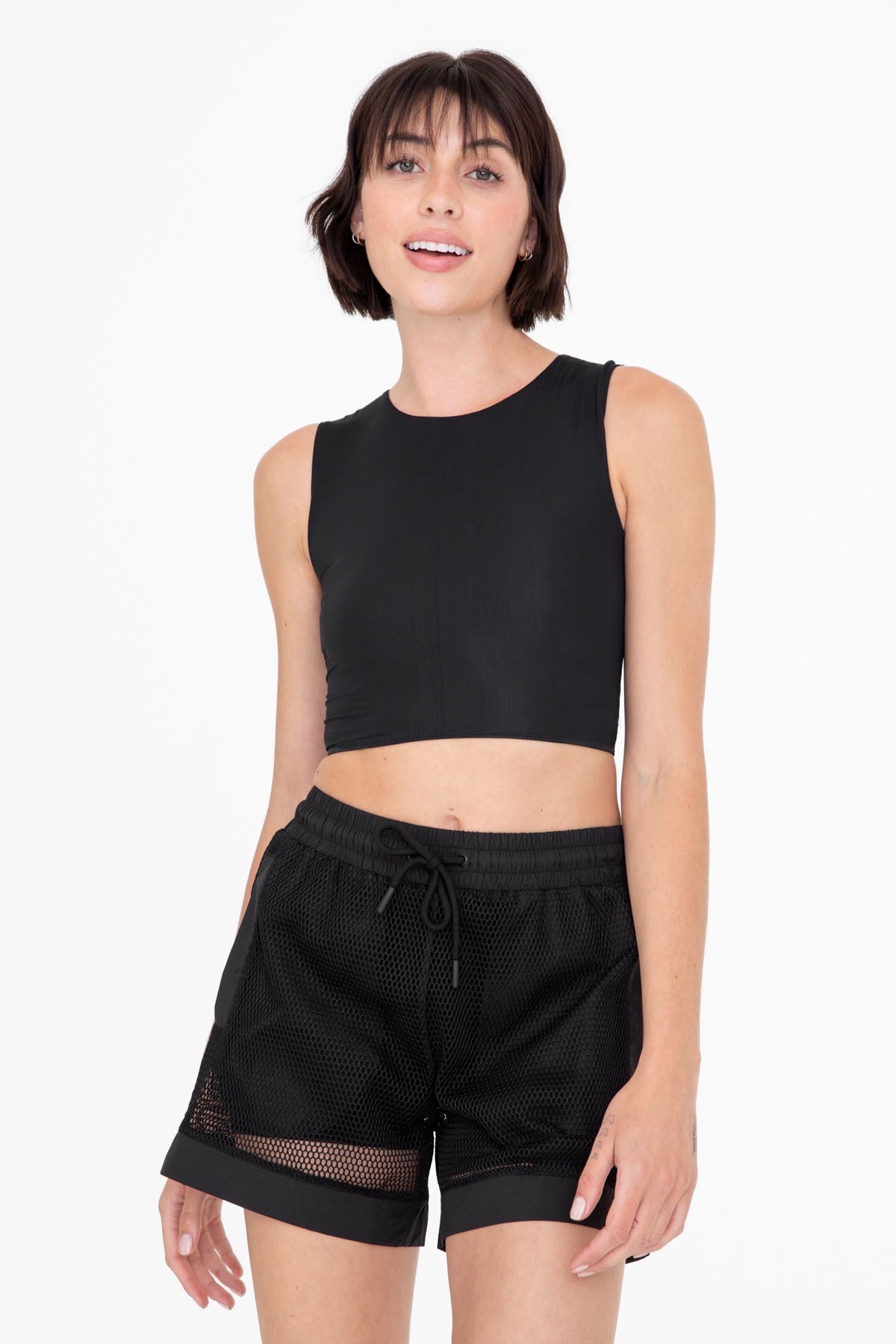 Cropped Fit Muscle Tee
