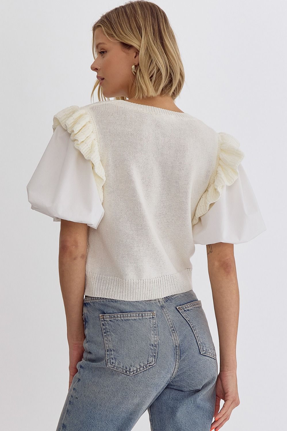 Puff Sleeve Sweater