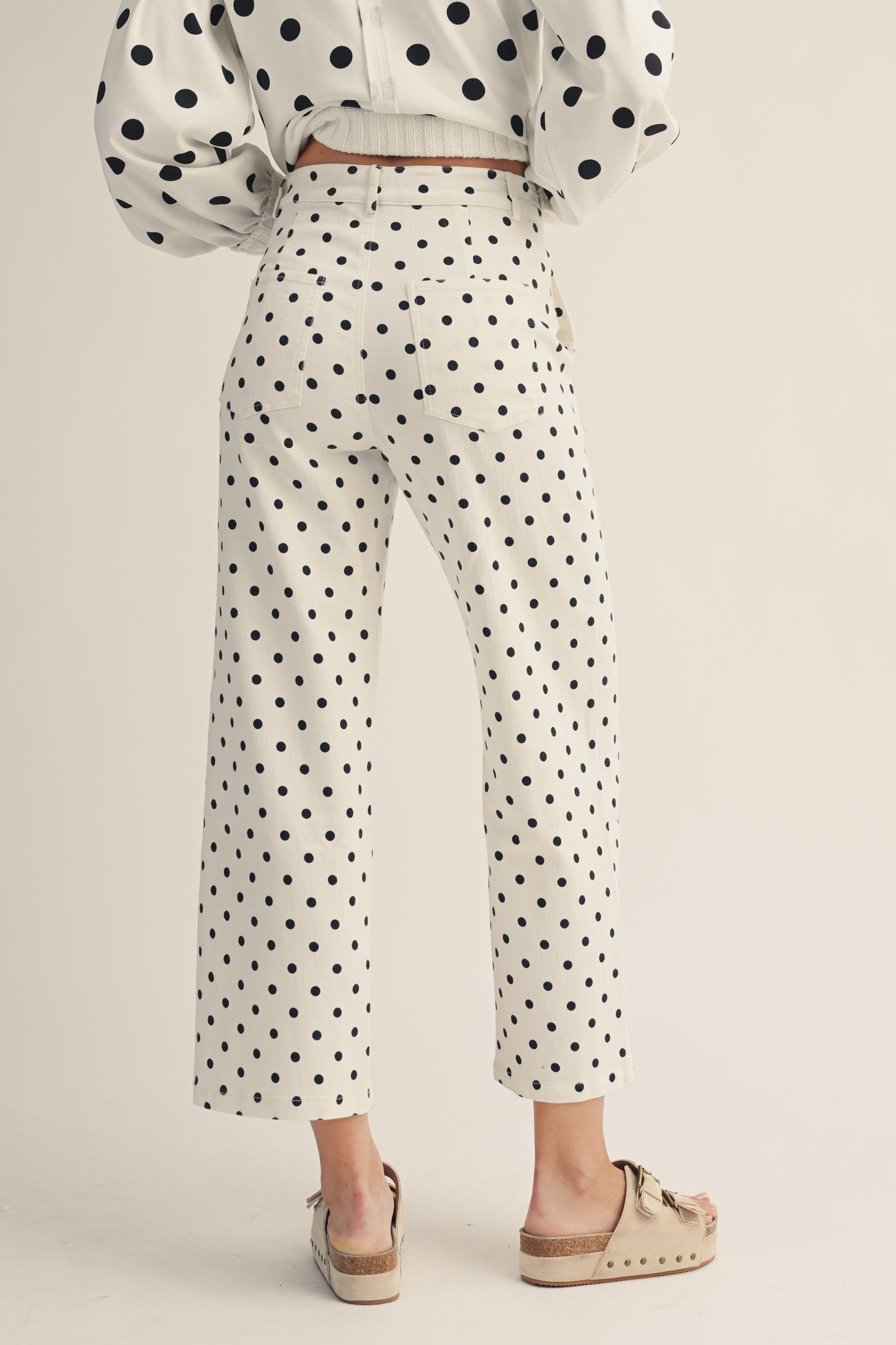 Vintage Polka Dot Pants