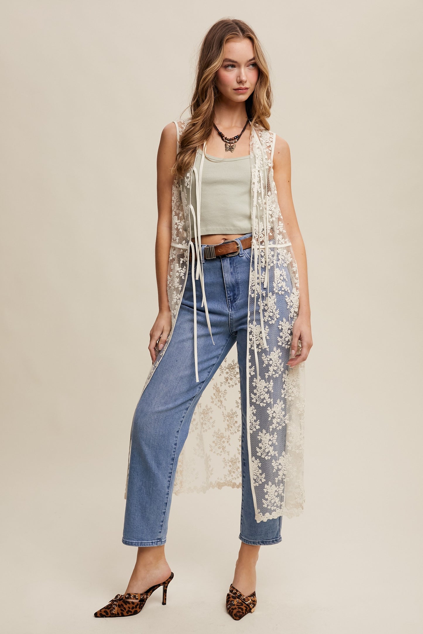 Lace Vest