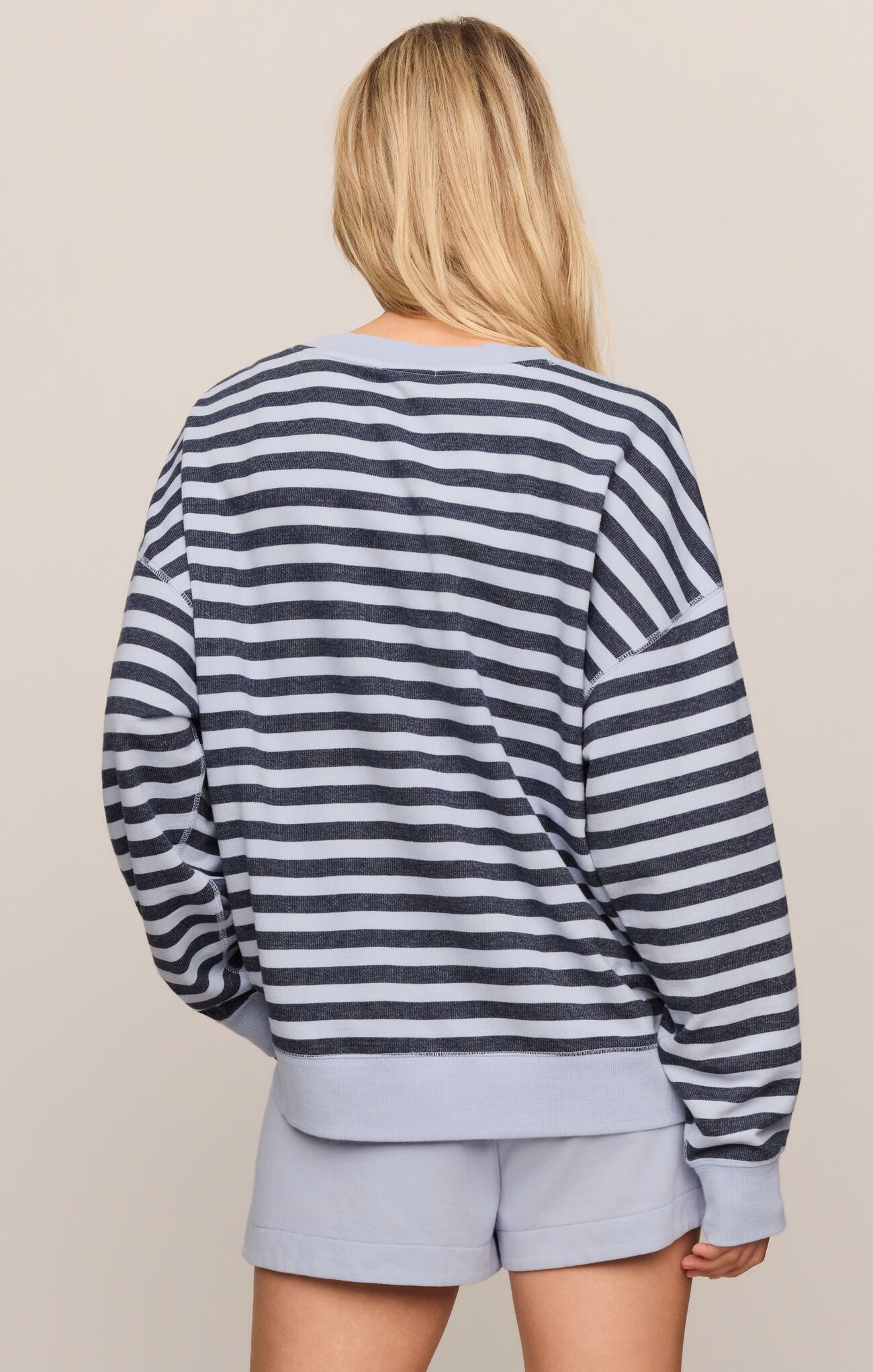 Everyday Striped Crew