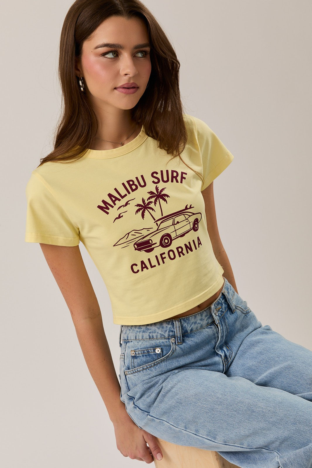 malibu Surf' Baby Tee