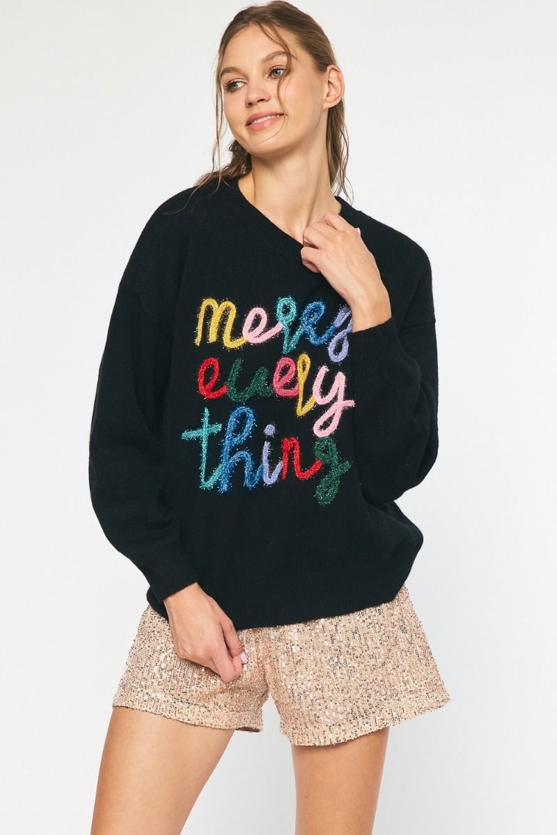 Merry Everything Sweater