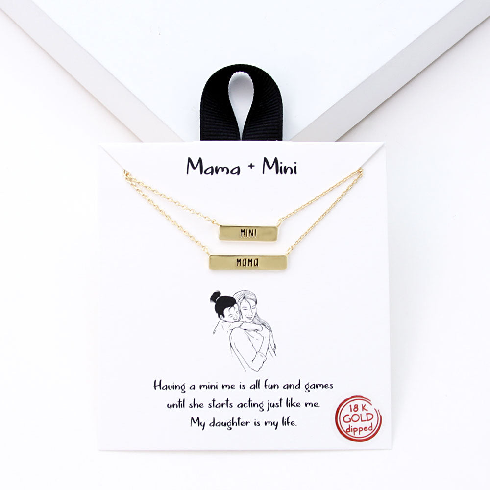 Mini Mama Necklace