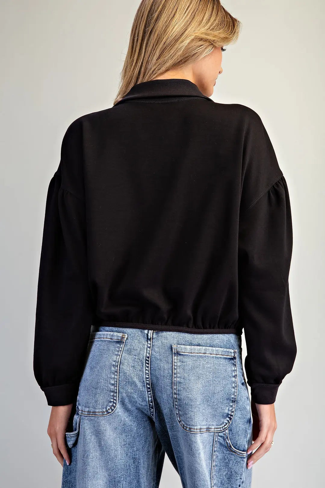 Ruched Pocket Jacket