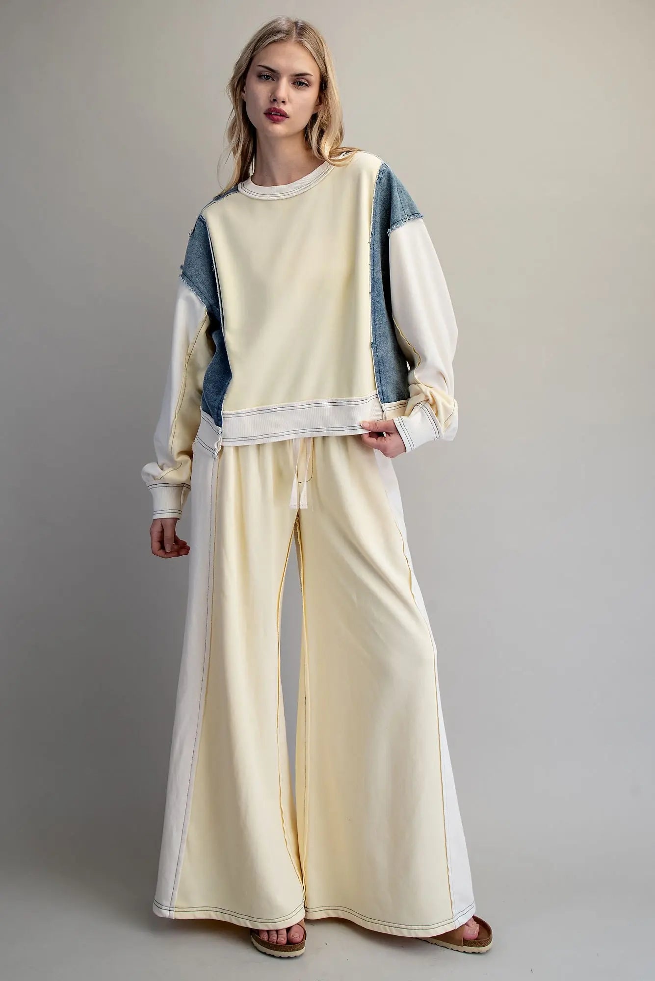 Color Block Pants