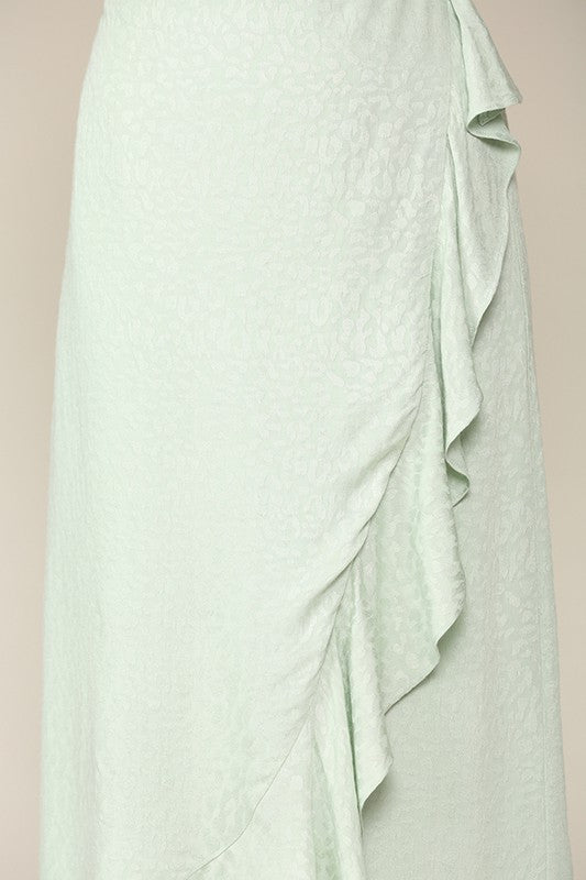 Mint Wrap Skirt