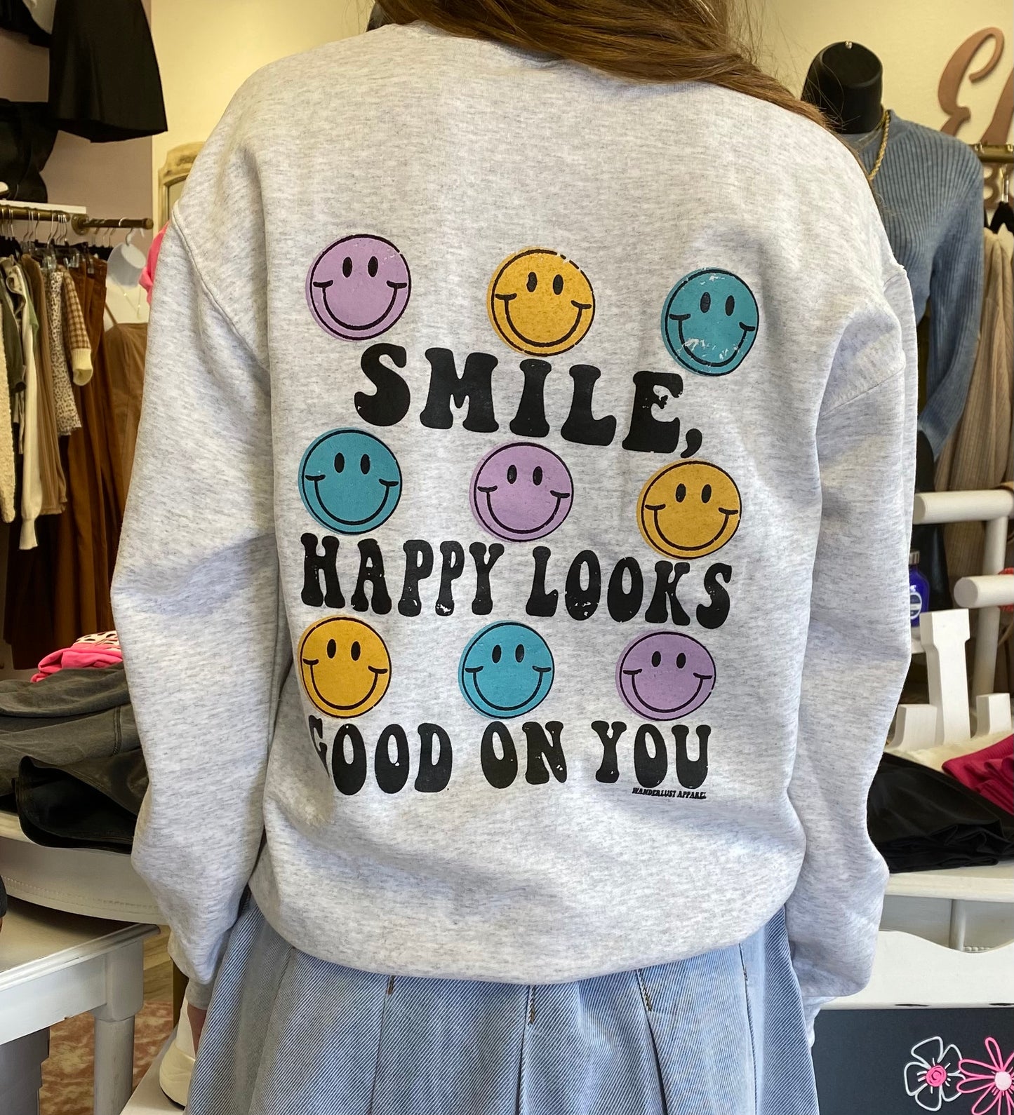 Happy Looks Good On You
