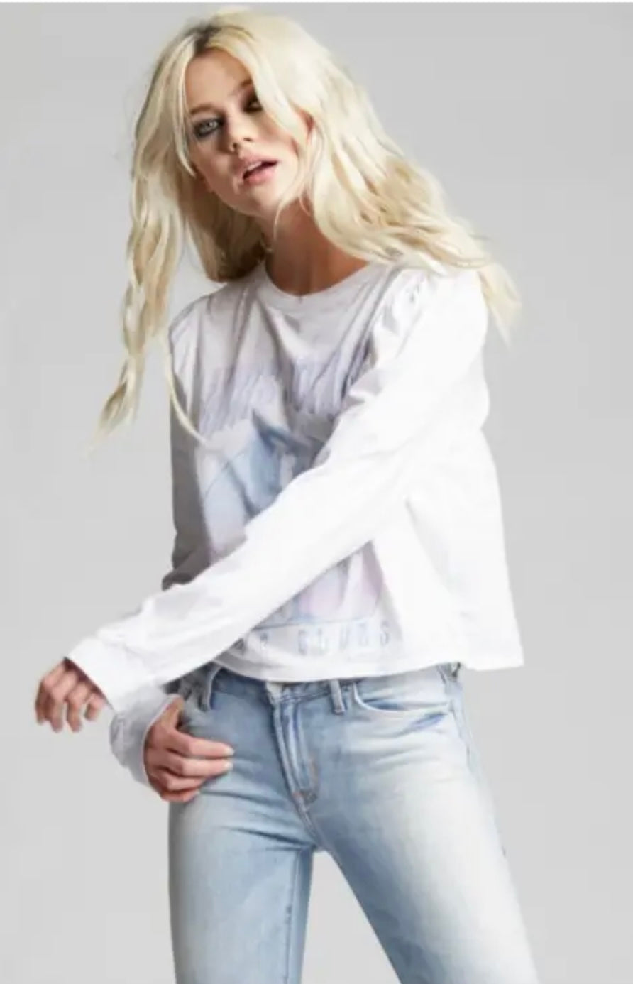 Janis Joplin Puff Sleeve Tee