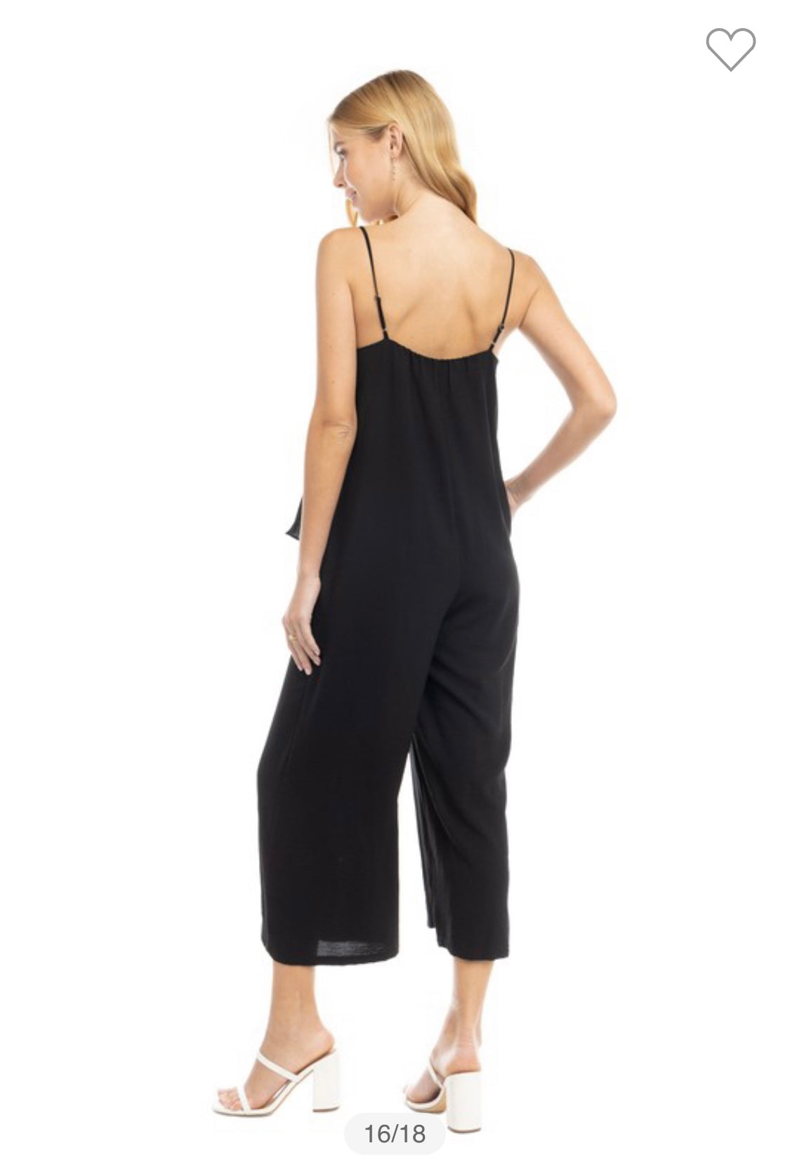 Wrapped front jumpsuit