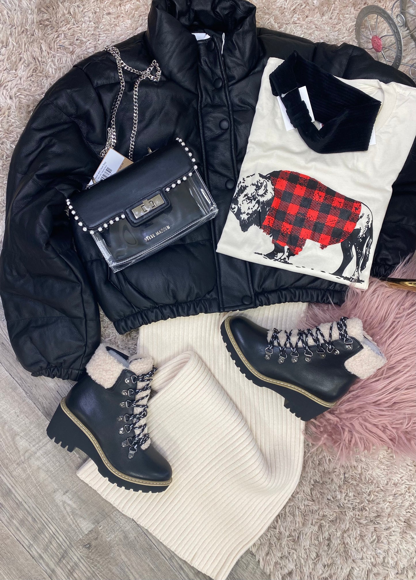 Cropped Puffer Jacket