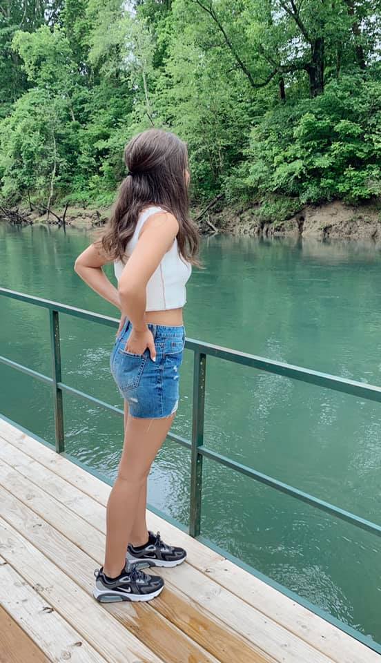 high rise distressed shorts