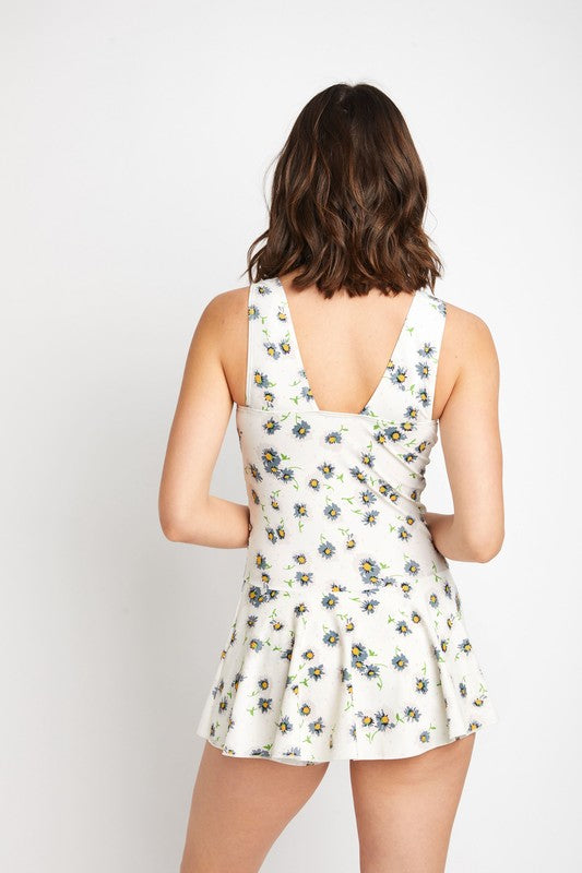 Floral Swim Dress