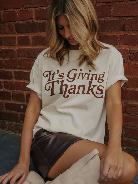 It's Giving Thanks Tee