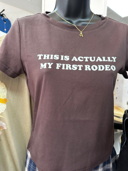First Rodeo Tee