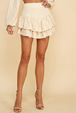 Ruffle Mini Skirt