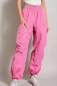 Pink Parachute Pants