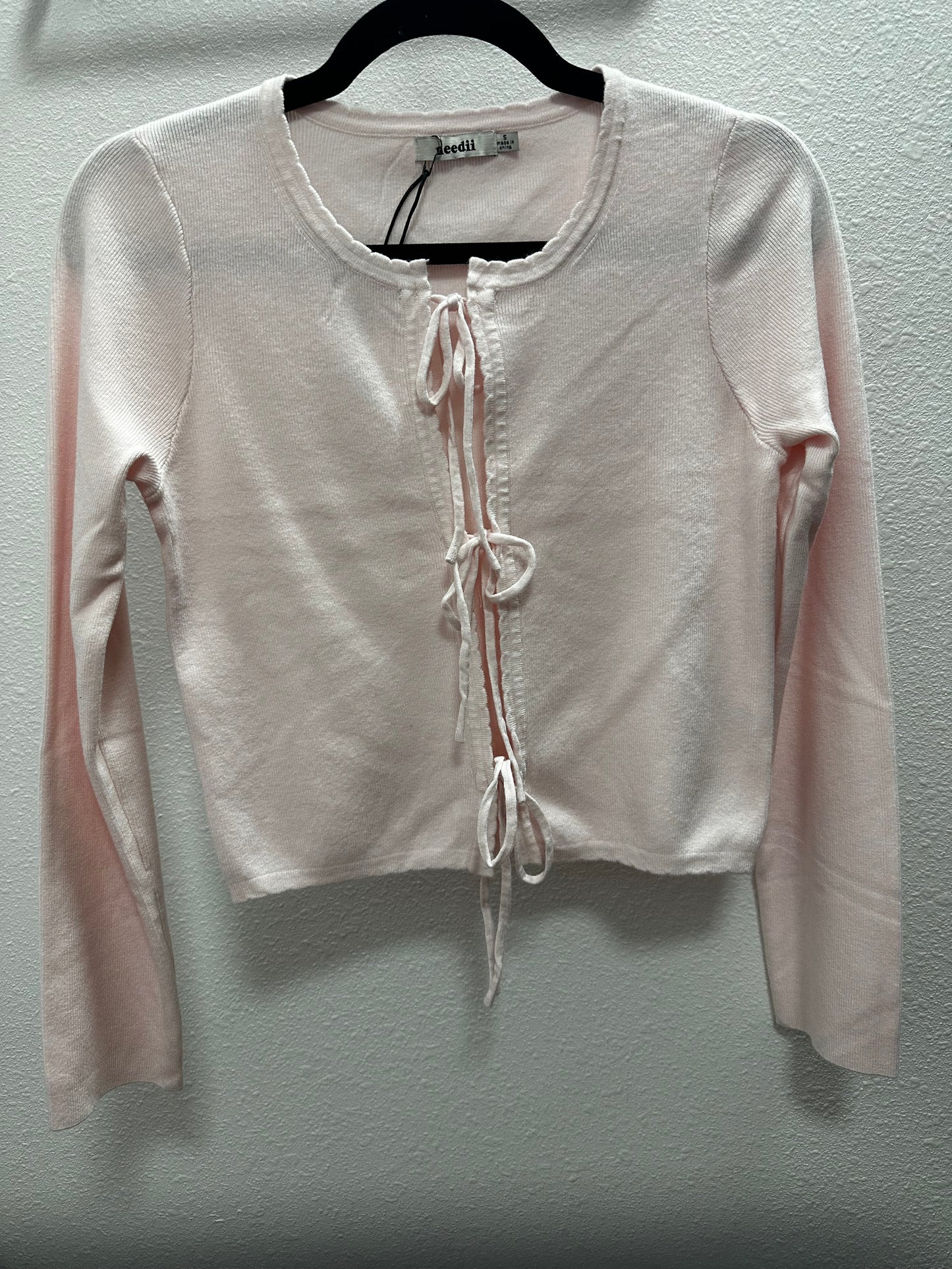 Baby Pink Cardi