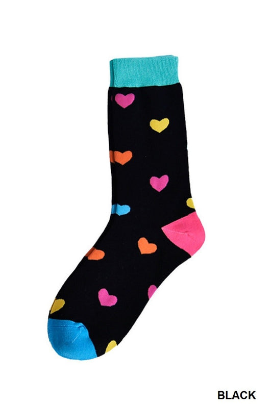 Heart Pattern Socks