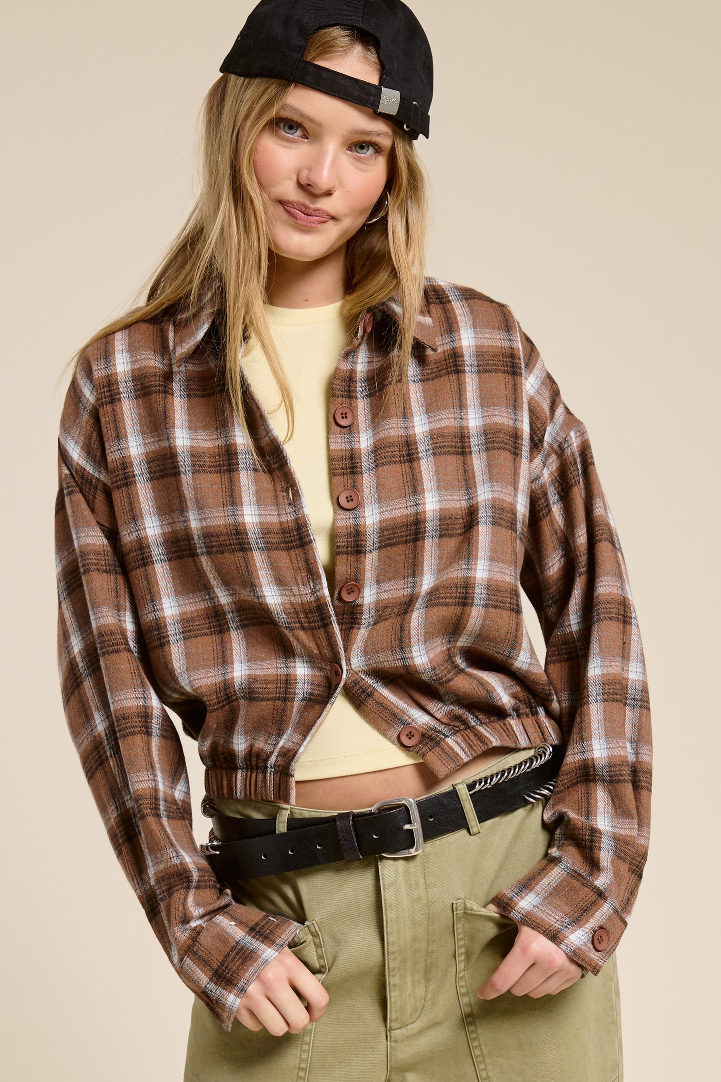 Plaid Button Up Shirt
