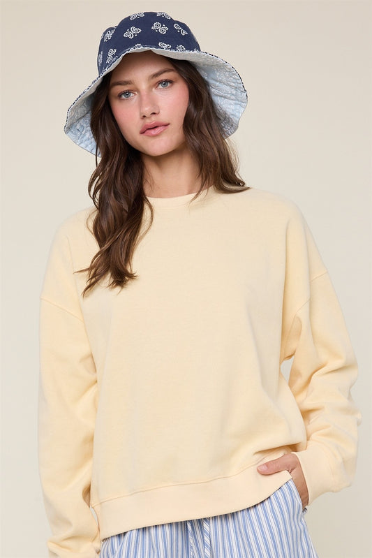 SOFT-TOUCH KNIT PULLOVER