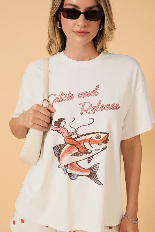 Catch And Release Fish Graphic Tee