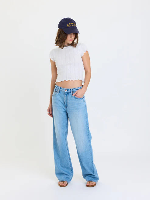 2k Mid Rise Relaxed Baggy Pant in Pulse