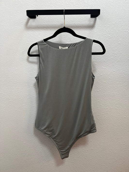 Boat Neck Fitted Bodysuit