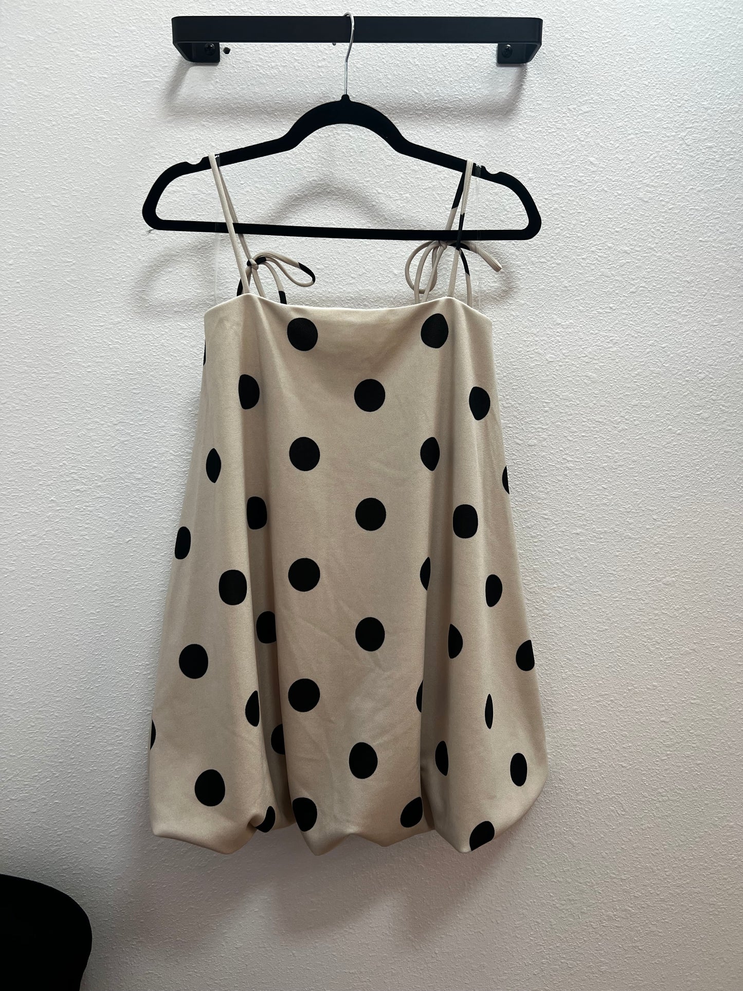 Polka Dot Mini Bubble Dress