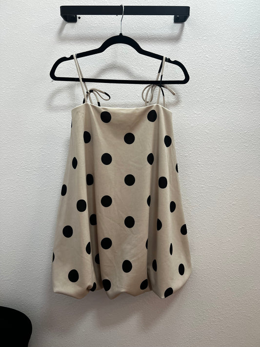 Polka Dot Mini Bubble Dress