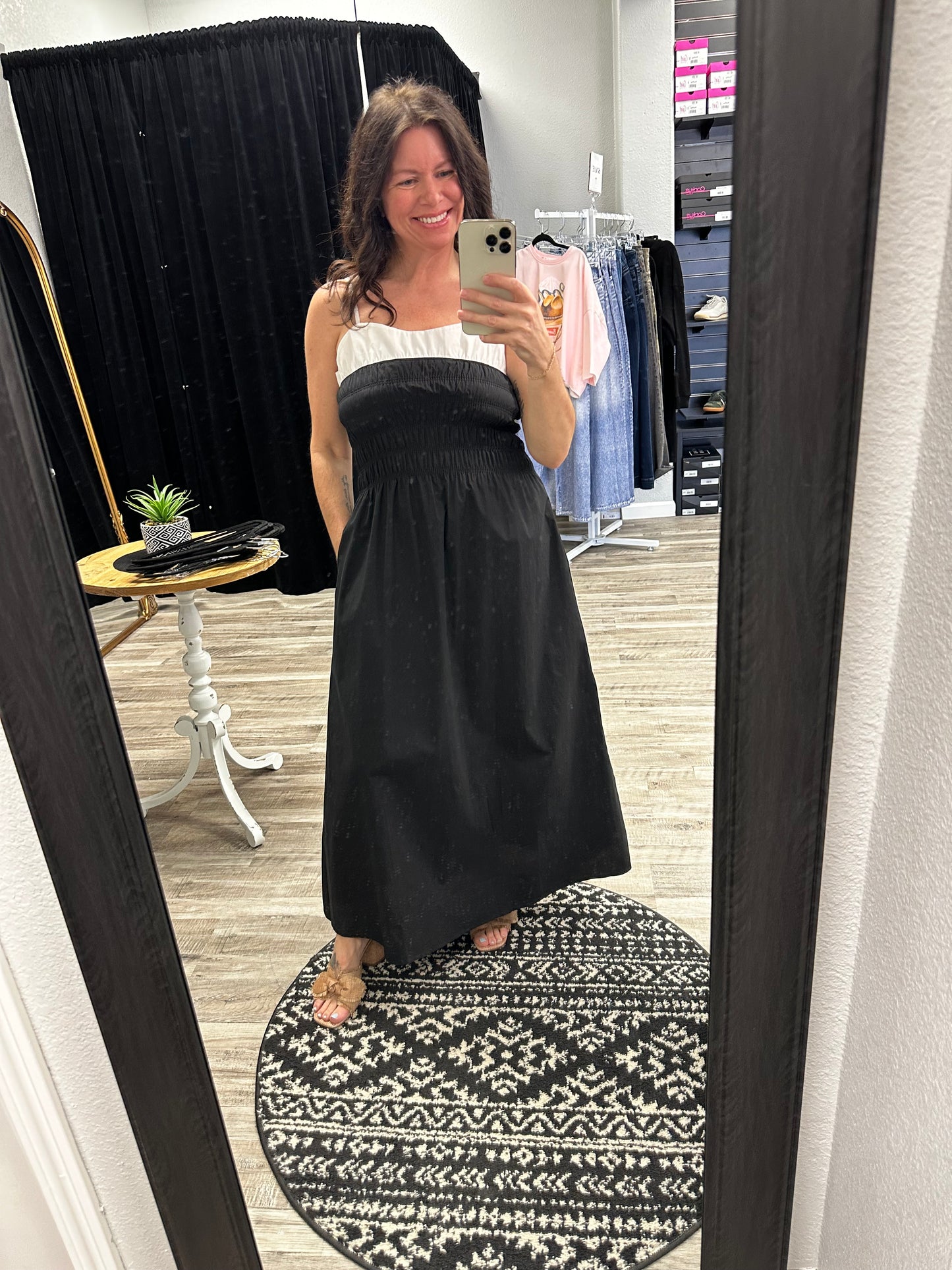 Black Midi Dress