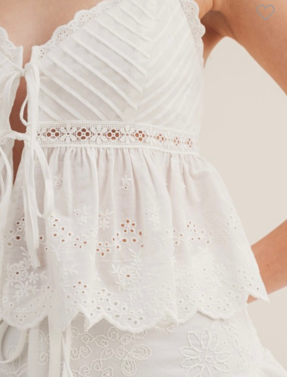 Cami Eyelet