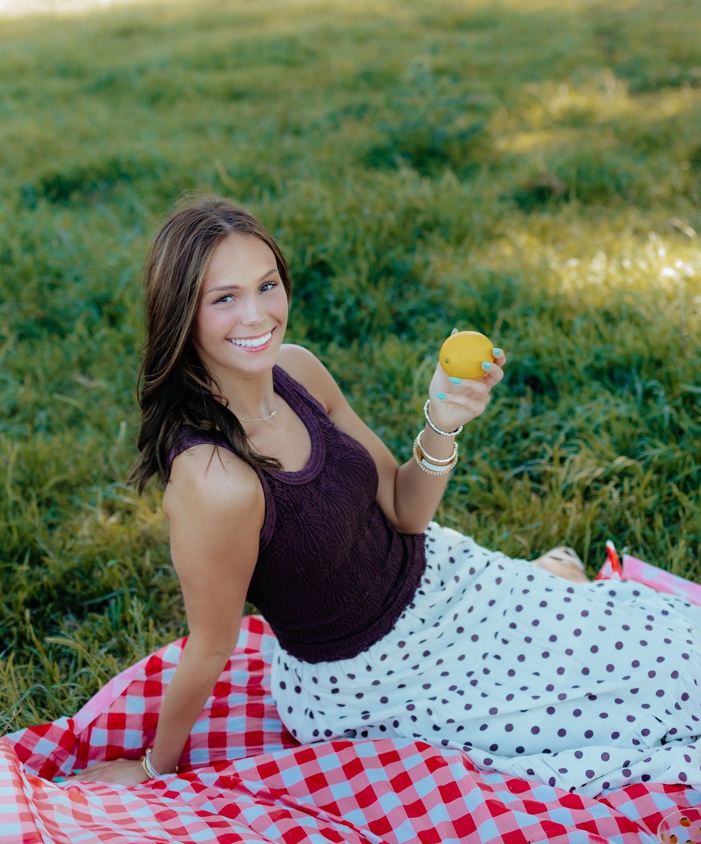 Polka Dot Skirt