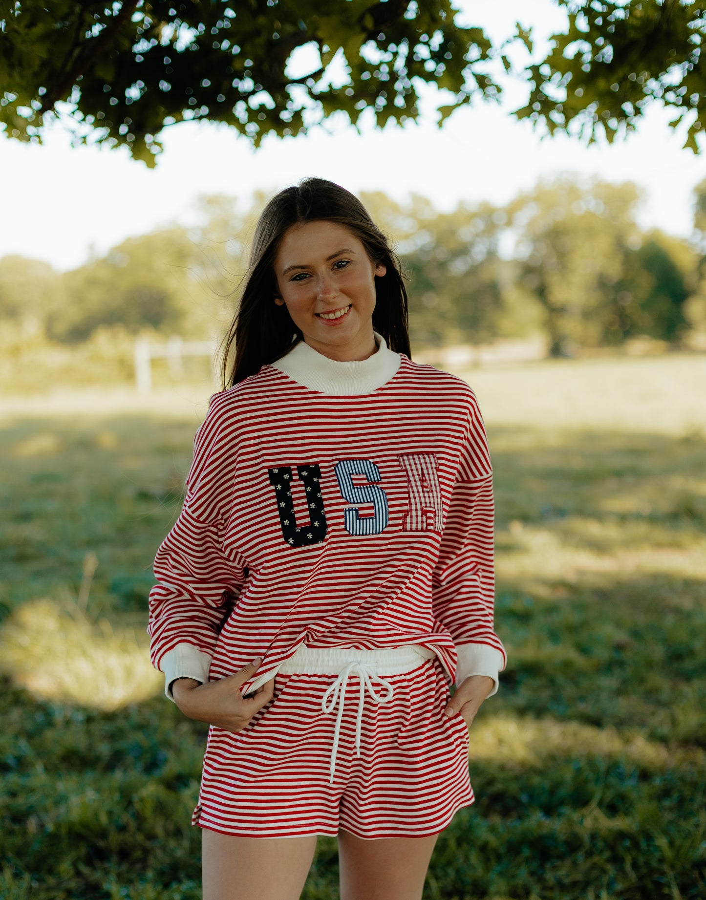 Stripe USA Sweatshirt