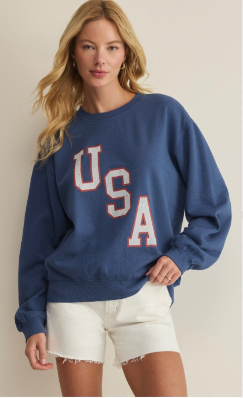 Americana Boyfriend Sweatshirt