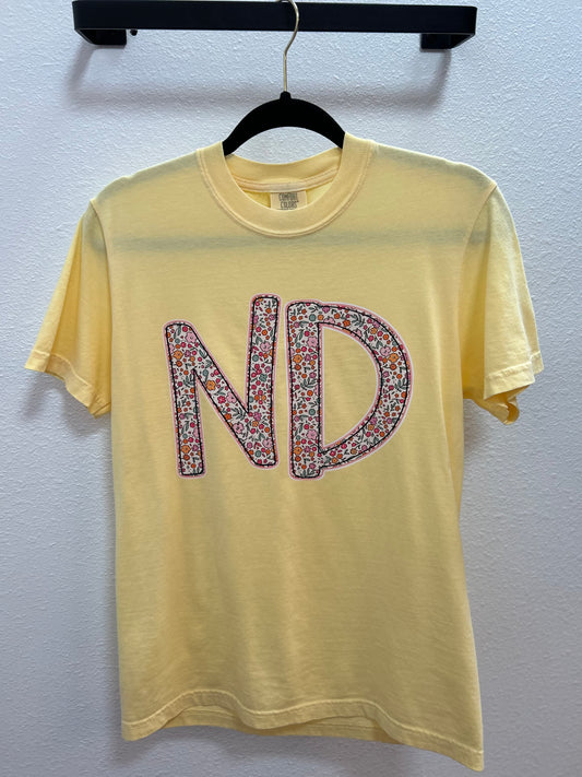 Floral ND Butter Tee